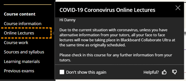 covid19 level 3 student