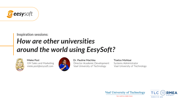 How are other universities around the world using eesysoft